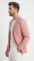 Men’s Red and white Houndstooth Summer Blazer, Lightweight Check Sport Coat for Weddings, Prom, Parties