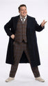 Men’s Black Long Overcoat – Doctor Who Fourteenth Doctor David Tennant Inspired Costume Coat