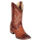 Los Altos Caiman Tail Exotic Ankle Boots Faded Cognac - Faded Cognac
