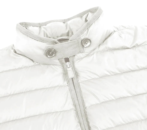 Ivory Regular Classic Fit Goose Down Vest