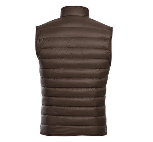 Brown Regular Classic Fit Goose Down Vest