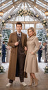 Men’s Brown Cotton Trench Coat Doctor Who 10th Doctor Inspired Long Coat – Classic Gabardina Style Overcoat, Vintage Winter Costume Jacket