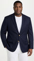 Men’s Navy Blue Club Blazer with Gold Buttons – Ted Lasso Inspired Classic Sport Coat