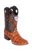 Bota de Pirarucu Original Horma Punta Recortada Wild West