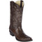 brown lizard cowboy boots