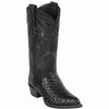 Black Ostrich Boot
