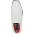 Bravo Mens Classic Formal Shiny Patent Tuxedo Shoe in White