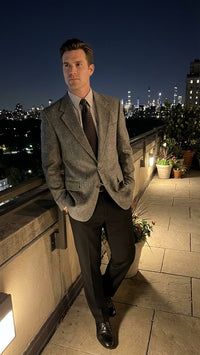 Men’s Dark Grey Blazer – Charcoal Grey Sport Coat Jacket