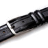 Mezlan Leather and Deerskin Belt