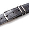 Mezlan Crocodile Belt Grey