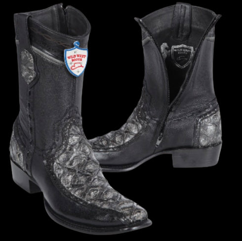 Botin de Pirarucu Original Horma Dubai Wild West