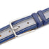 Mezlan Two-Tone Leather Belt Blue / Grey (AO11670)