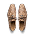 Marco Di Milano Apricena Men'shoes Genuine Caiman Crocodile Dress Derby Oxfords