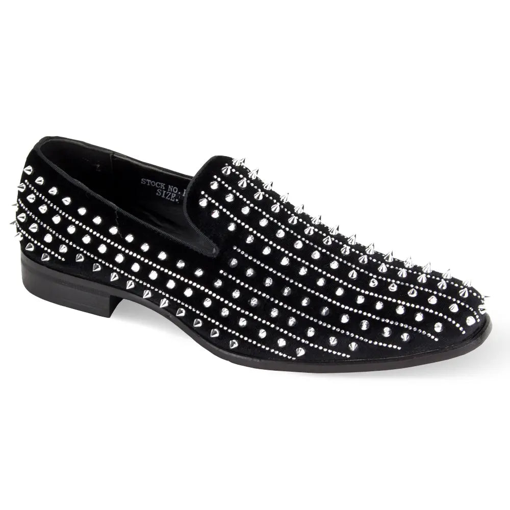 After Midnight 6991 Burgundy Velvet Smoker Slip-on Dress Shoe main image 1