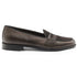 Zelli Alberto Italian Calf & Sueded Leather Loafer Charcoal (15-755-CHL)