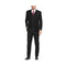 Alberto Nardoni Black Notch Lapel European Fit Slim Suit