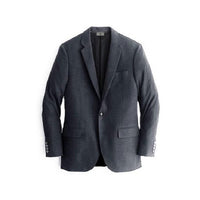 Alberto Nardoni Charcoal Notch Lapel Cashmere Wool