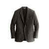 Alberto Nardoni Chocolate Notch Lapel Cashmere Wool Blazer