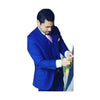 Alberto Nardoni Classic Peak Lapel Royal Blue Suit