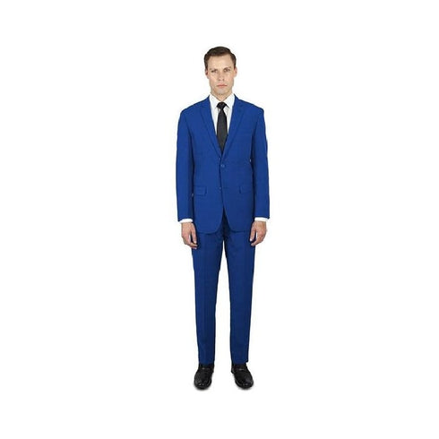 Alberto Nardoni Dark Royal Blue Two Buttons Suit