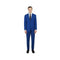 Alberto Nardoni Dark Royal Blue Two Buttons Suit
