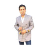 Alberto Nardoni Double Breasted Grey blazer sport coat