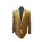 Alberto Nardoni Gold Men's Shiny Dinner Jacket Tuxedo