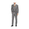 Alberto Nardoni Gray Notch Lapel European Fit Slim Suit