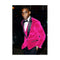 Alberto Nardoni Hot Pink Velvet Tuxedo Blazer Suit
