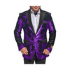 Alberto Nardoni Lavender Black Lapel Sport Jacket