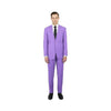 Alberto Nardoni Lavender Two Buttons Classic Fit Suit