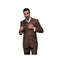 Alberto Nardoni Light Brown Dark Rust Copper Coffee Suit