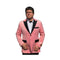 Alberto Nardoni Ligth Pink Tuxedo Sport Coat Jacket