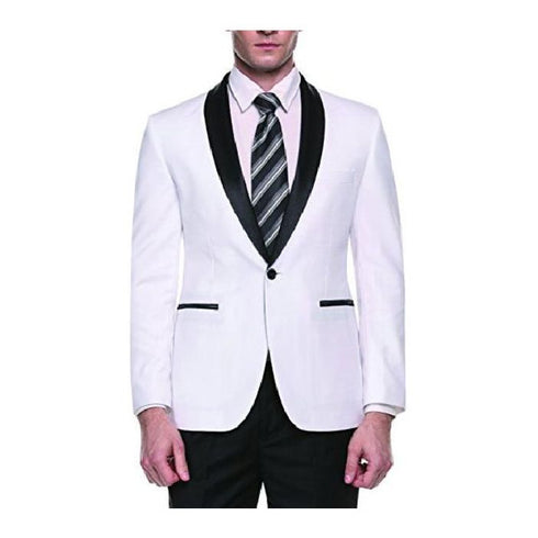 Alberto Nardoni Long Sleeve Business Blazers In White