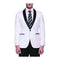 Alberto Nardoni Long Sleeve Business Blazers In White