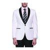 Alberto Nardoni Long Sleeve Business Blazers In White