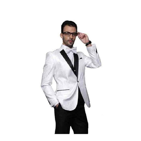 Alberto Nardoni One Button Black Tuxedo Dinner Jacket Blazer