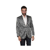 Alberto Nardoni Silver Black Grey Gray Sport Coat