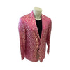 Alberto Nardoni Single Breasted Fuchsia Mens Blazer