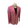Alberto Nardoni Single Breasted Pink Mens Blazer