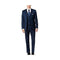 Alberto Nardoni Two Button Midnight Blue Rayon Slim Fit Suit