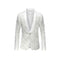 Alberto Nardoni White Paisley Shawl Sport Jacket
