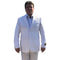 Alberto Nardoni White Two Button Sear Sucker Suit