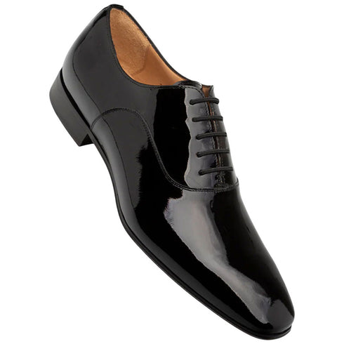 Men's Altea Plain Toe Black Slip-On Oxford By Mezlan Made In Spain Brand