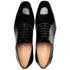 Men's Altea Plain Toe Black Slip-On Oxford By Mezlan Made In Spain Brand