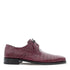 Men's Crocodile Lace Up Anderson Burgundy By Mezlan Made In Spain Brand