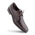 Men's Crocodile Lace Up Anderson Dark Brown By Mezlan Made In Spain Brand