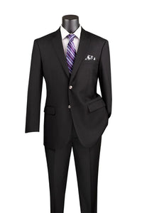Regular Fit Blazer 2 Button in Black