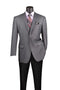 Regular Fit Blazer 2 Button in Medium Gray