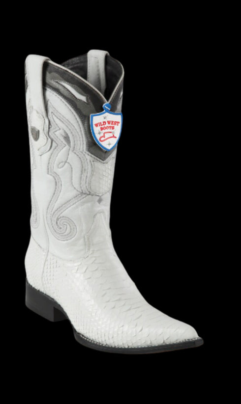 Bota de Pitón Original Horma Punta Aladino Wild West